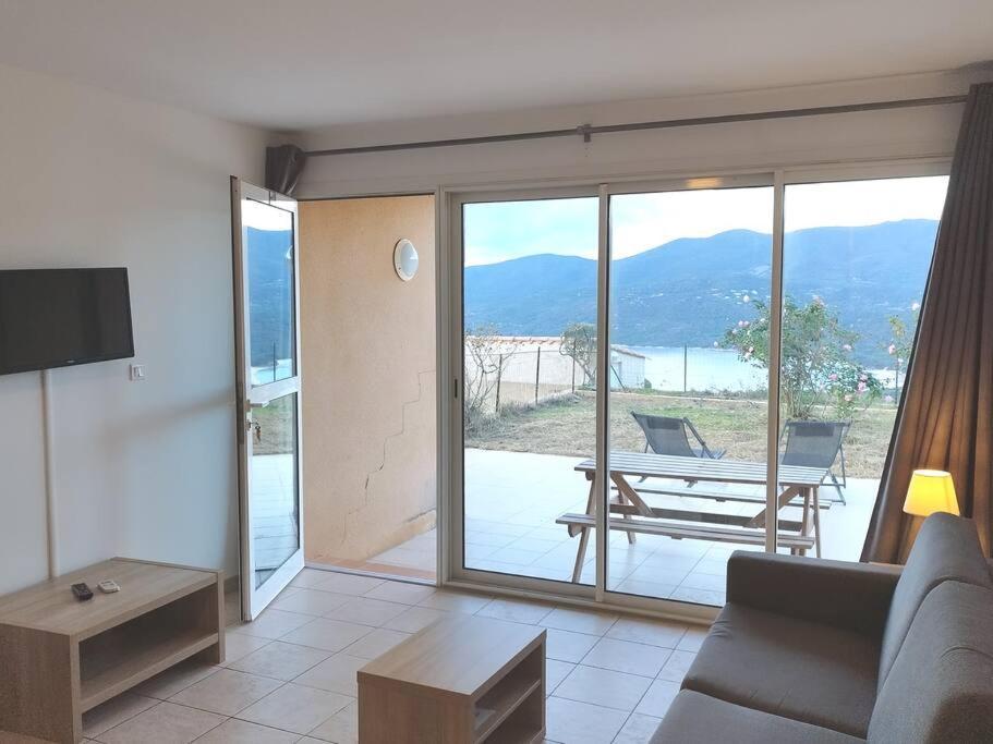 Chez Adrien 108-Appartement Magnifique Vue Mer Piscine Chauffee Serra-di-Ferro  Εξωτερικό φωτογραφία